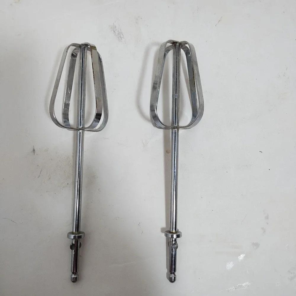 Vintage Robeson  Hand‎ Portable Mixer 3 Speeds Brown & Almond Tested And Working